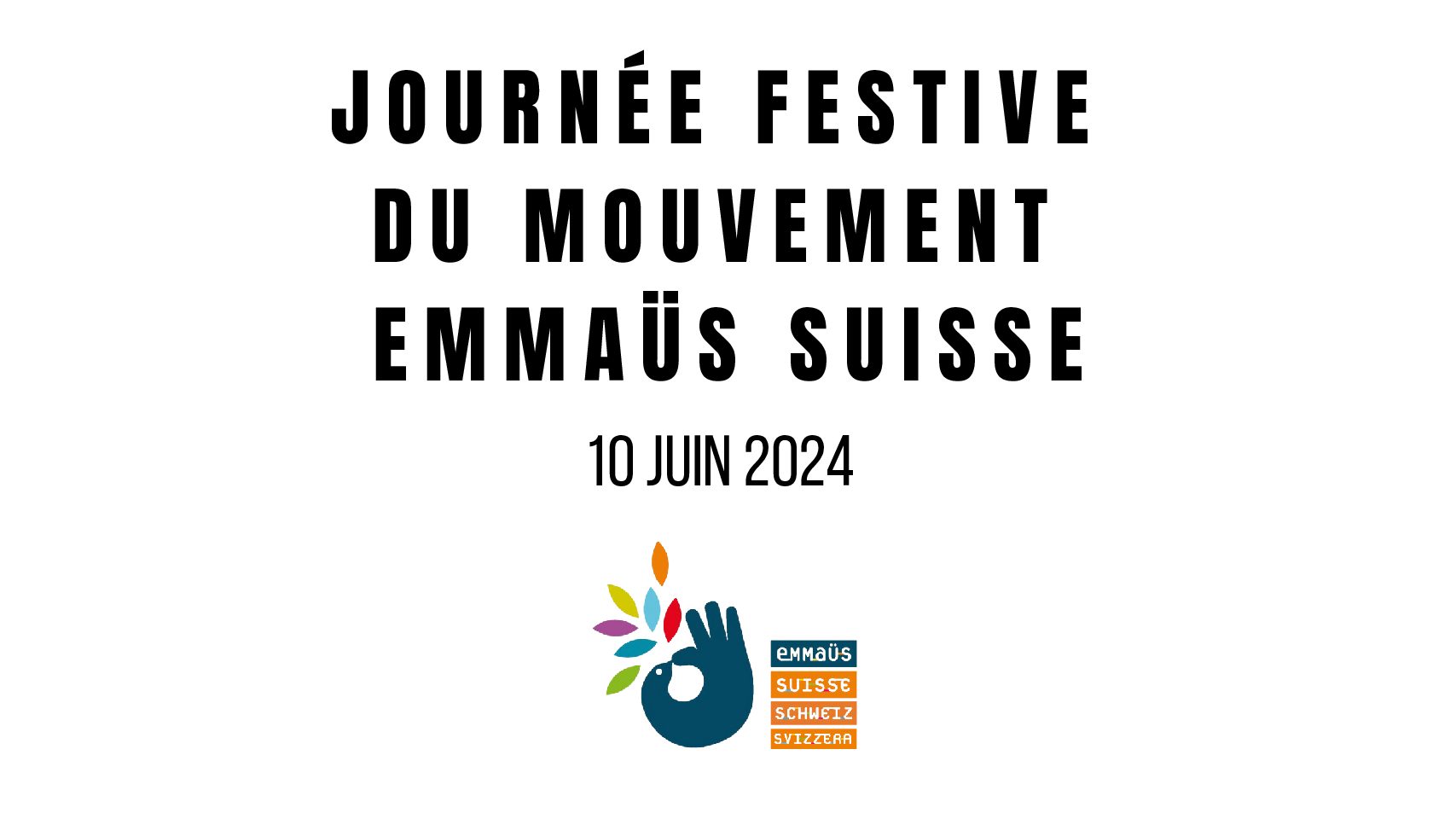 Journée festive du mouvement Emmaüs Suisse
